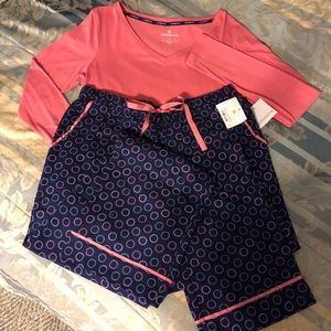 Liz Clairborne Two Piece Pajama Set
